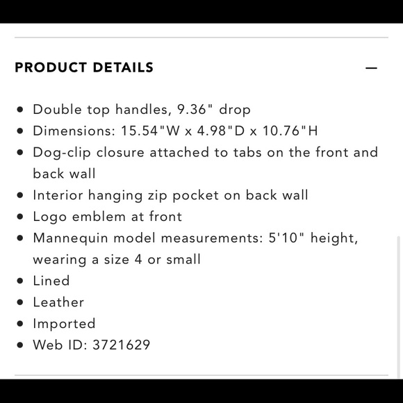 🎊 🎉 Tory Burch Tb McGraw LARGE 👜 - Picture 13 of 13